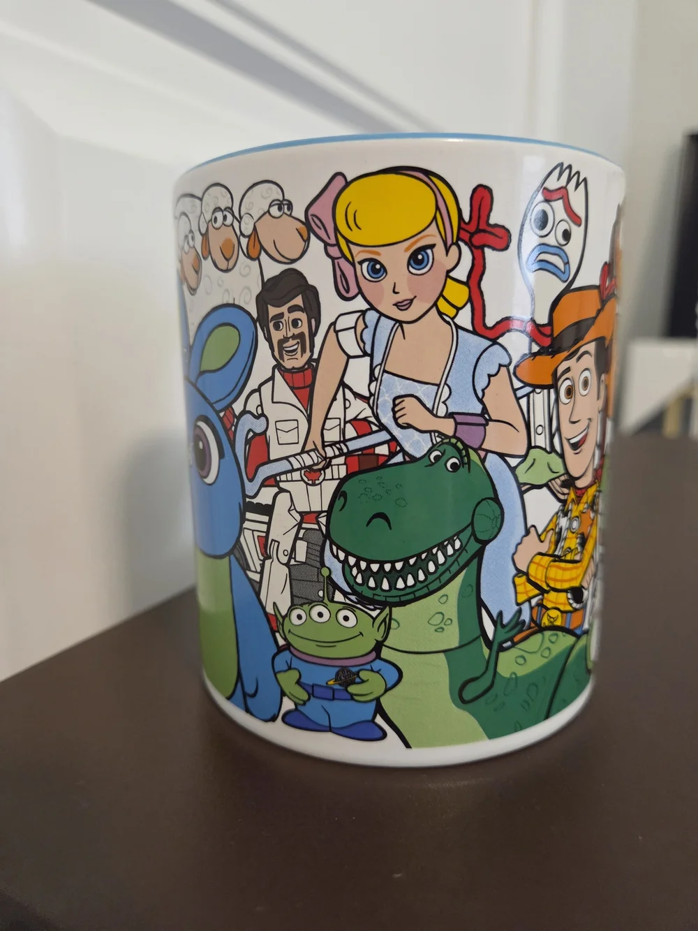 Disney Pixar Toy Story 4 Character Mug -  NWT White with Multicolor Cartoon